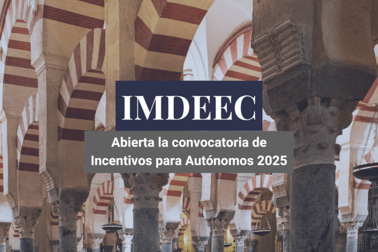 IMDEEC Abre la Convocatoria de Incentivos para Autónomos 2025